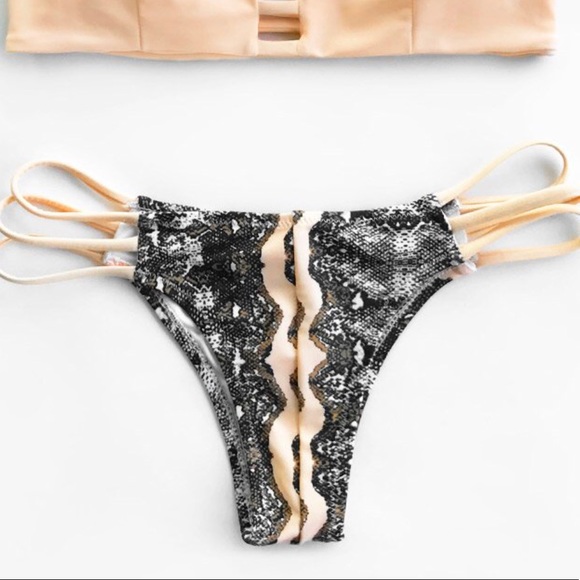 Bikini Set - bikini top and bottom bathing suit - Picture 4 of 8